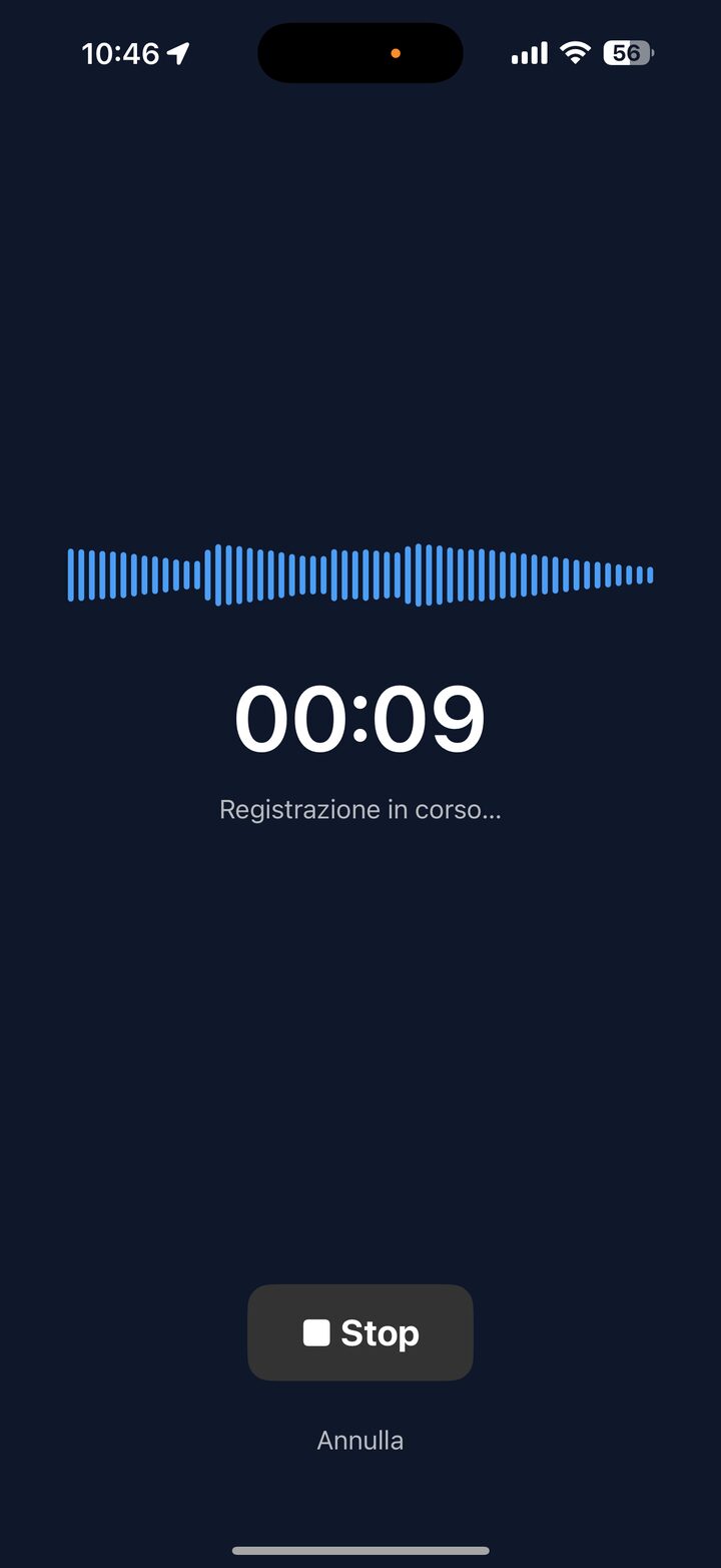 LOCUS - Audio recording with live waveform