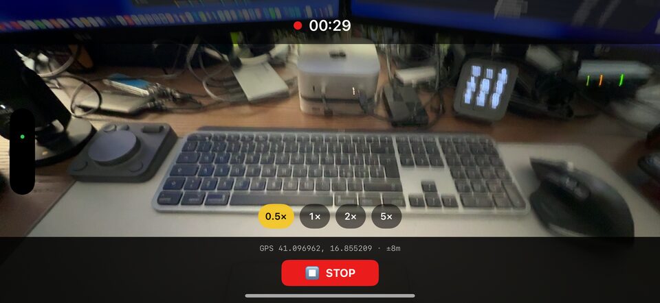 LOCUS - Video recording with overlay and lens switching
